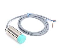 Aolidsive Capteur de proximité Inductif Cylindrique, 90-250VAC 2 Fils | Commutateur de détection d\'équipement, signal anti-interférence, entrée de tension large, câble résistant à l\' de 1,4 m,