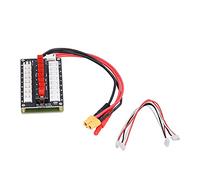 Aolidsive Carte de Charge LiPo, Adaptateur de Carte Parallèle ABS pour Batteries au Lithium 2S 3S JST XH pour Chargeur IMAX B6 B6AC, Configuration de Charge de Batterie RC Hobby