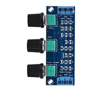 Aolidsive Carte de Réglage Passif, Régulateur de Basses et de Volume à 3 Voies pour Amplificateur Audio, Préamplificateur, Projets de Bricolage
