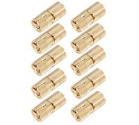 Aolidsive Charnières Cylindriques Cachées en Laiton 12mm, Charnières Dissimulées élégantes et Durables pour Petite Boîte à Bijoux 10 Pièces