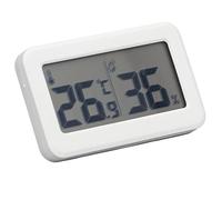 Aolidsive Compteur d'humidité Numérique de la Température, Moniteur Compact ABS, Conditions Intérieures et Extérieures en Temps Réel de 14 à 158 °F, pour une Utilisation au Bureau à Domicile