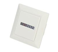 Aolidsive Compteur Horaire BERM Jauge Mécanique 72x72mm Minuterie Industrielle 220VAC Compteur électronique pour équipement de Machines Montage sur Panneau