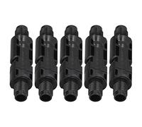 Aolidsive Connecteur d'extrémité de Panneau Solaire PPO Connecteur de Carte d'embase Mâle Femelle en Cuivre pour Plusieurs Cycles 'Accouplement avec Système de Verrouillage Automatique (PV-BMC