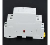 Aolidsive Contacteur AC 2P 20A 24V 220V 230V Montage sur Rail DIN 1NO 1NC avec Conception Modulaire Compacte et Schéma de Câblage pour Applications Domestiques (24V)
