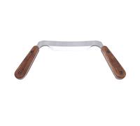 Aolidsive Couteau D'écorçage de 4 Pouces de Large, Outil D'écorçage en Acier Rapide avec Poignées Ergonomiques en Bois pour un Contrôle Confortable