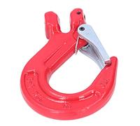 Aolidsive Crochet de sécurité Crochet de Treuil en Acier allié 5,3 T Chape Antidérapant Surface Peinte 7,87 Pouces pour Remorquage de Remorque Fret de Navire Récupération Automobile (1.12T)