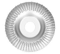 Aolidsive Disque Abrasif de Sculpture en Acier au Carbone, Meuleuse D'angle de 100 Mm, Roue de Façonnage du Bois avec Conception Anti-jeu pour la Sculpture et le Polissage du Bois