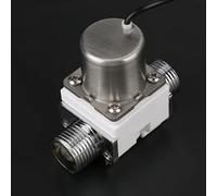 Aolidsive Électrovanne, Vanne de Contrôle d'eau en Plastique, Fonctionnement par Impulsion pour Systèmes de Contrôle Automatique de l'eau