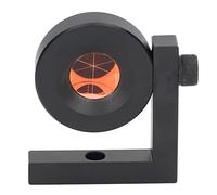 Aolidsive Ensemble de Prismes de Station Totale, Barre en L de 90 Degrés Entièrement en Métal à Angle Droit avec Prisme Recouvert de Cuivre pour équipement d'arpentage, Plage de Mesure de 800 M