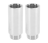 Aolidsive Extension de Bras de Douche en Acier Inoxydable 2 Pièces Extension de Pomme de Douche Universelle pour Salle de Bain avec Réglage Précis de l'angle Installation Facile pour Pommes de à