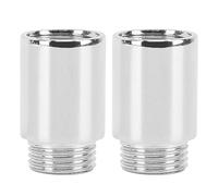 Aolidsive Extension de Bras de Douche en Acier Inoxydable 2 Pièces Extension de Pomme de Douche Universelle pour Salle de Bain avec Réglage Précis de l'angle Installation Facile pour Pommes de à