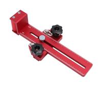 Aolidsive Gabarit de Déchirure Fin, Guide de Scie à Table en Alliage d'aluminium avec Double Roulement pour des Coupes étroites Précises, Convient aux Fentes en T Standard pour les Menuisiers