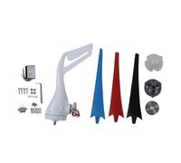 Aolidsive Générateur de Vent à 3 Pales, Moteur Synchrone à Aimant Permanent triphasé, Mini Générateur de Vent 300 W DC 12 V, Démarrage à Basse Vitesse pour une Utilisation électrique en Extérieur