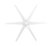 Aolidsive Générateur d'éolienne 800 W, 6 Pales en Fibre de Nylon, Ensemble de Vent pour Chargement Domestique Marin, équipement de Machines Industrielles avec Réglage Automatique, 12 V DC (24V)