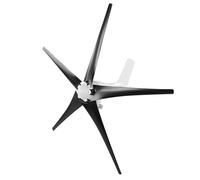 Aolidsive Générateur d'éoliennes 200W 5 Pales Générateur de Vent 12V (24V)