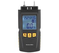 Aolidsive GM610 Humidimètre Numérique LCD pour Bois, Détecteur d'humidité, Contact à 2 Broches, 4 Modes de Rétroéclairage, 14 °F à 140 °F, pour Planchers en Bois, de Chauffage, Menuisiers de