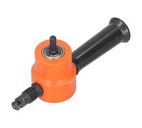 Aolidsive Grignoteuse à Double Tête, Coupe-Métal Réglable pour Lignes Droites et Courbes, Accessoire de Perçage Polyvalent avec une épaisseur de Coupe jusqu'à 2 Mm pour le Métal et le Plastique