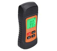 Aolidsive Humidimètre pour Bois, Humidimètre Numérique ABS, Type de Résistance, Plage de 4 à 75%, écran LCD, Résolution de 0,1%, Arrêt Automatique pour les Tests de Murs en Papier et Bois