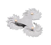 Aolidsive Jauge de Bouchon fileté 51 Pièces, Outil de Mesure de Pas de Vis en Acier Inoxydable avec Tête Magnétique et Interrupteur Rotatif, pour Vérifier L'angle (Fabrication purement américaine