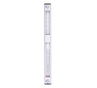 Aolidsive Jauge de Niveau d' Compteur de Température de Réservoir d' Compact Affichage Intuitif du Niveau de Liquide Installation Rapide pour la Mesure de l'eau et de l' dans les Réservoirs pour