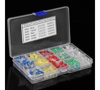 Aolidsive Kit de 500 LED de 5 Mm de Couleurs Assorties avec Conception d'économie d'énergie pour les Projets de Bricolage et la Réparation 'équipements à Domicile, au Bureau et dans l'industrie