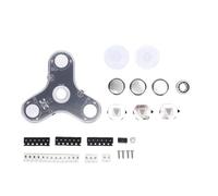 Aolidsive Kit de Pratique de Soudage 3 Feuilles LED Gyroscope Rotatif Projet électronique Carte PCB Jouet éducatif STEM pour Enfants Adultes Débutants Amateurs