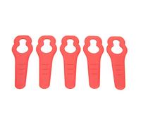 Aolidsive Lames de Coupe en Plastique pour Tondeuse à Gazon, Matériau ABS de qualité Supérieure, Durables et Faciles à Installer pour Un Désherbage Efficace du Jardin, 50 Pièces