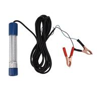 Aolidsive Lampe de Pêche LED Verte, Lumière d'attraction sous-Marine pour la Pêche de Nuit dans Les étangs, Lacs et Mers, 15 W IP68 étanche avec Câble de 5 M DC12-24 V