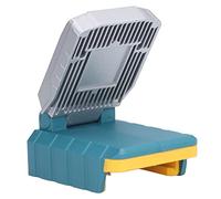 Aolidsive Lampe de Travail LED 1000 Lm, Portable 10 W Rechargeable pour Batterie 14,4 V 18 V, Idéale pour la Construction Extérieure et l'éclairage d'atelier