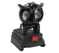 Aolidsive Lampe de Travail LED 18 W 4 Modes avec Tête Rotative à 180 °, Double Port USB, Projecteur Portable 20 Lm pour Atelier, Camping, Chantier