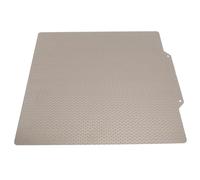 Aolidsive Lit de Construction d'imprimante 3D Amovible Flexible, Feuille PEI Double Face 220x220mm pour Imprimantes PLA PETG ABS TPU ASA PVA avec Conception à Dégagement Rapide