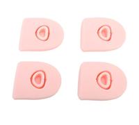 Aolidsive Lot de 4 Bouchons de Rechange Compatibles avec FreeSip en Silicone Anti-déversement - Couvercle Supérieur de Bouteille d'eau - Pièces de Rechange pour Bouteille FreeSip (Rosâtre)