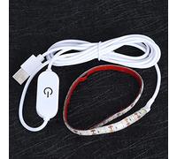 Aolidsive Lumière USB pour Machine à Coudre, Bande 18LED, Protection des Yeux, Polyvalente pour établi d'artisanat, Longueur 30cm, 4000K (plastique 2)