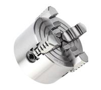 Aolidsive Mandrin de Tour 3 Pouces 4 Mâchoires Indépendant K72-80, Mandrin Manuel en Métal pour Rectifieuses et Fraiseuses, Diamètre 80 Mm, Vitesse 4000 Tr/min, Maintien de Précision