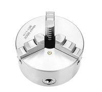 Aolidsive Mandrin de Tour à Centrage Automatique à 3 Mâchoires de 125 Mm de Diamètre, Corps en Fer avec Mâchoires en Acier pour une Large Plage de Serrage, Type d'alimentation Manuelle, Idéal pour