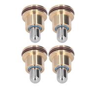 Aolidsive Manette Joystick Bouton Métal Poussoir Excavatrice 4PCS pour