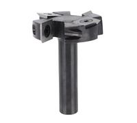 Aolidsive Mèche de Routeur D'aplatissement de Dalle de 12 Mm - Mèche de Surfaçage de Spoilboard à 4 Cannelures avec Lames en Carbure cémenté pour les Projets CNC et de Menuiserie