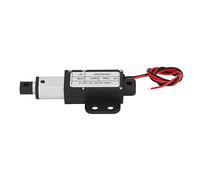 Aolidsive Mini Actionneur Micro Linéaire électrique 150N, Alliage d'aluminium, Course de 15 Mm, Idéal pour l'automatisation Industrielle et les Systèmes de Ventilation (Avec support)