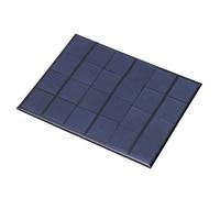 Aolidsive Mini Panneau Solaire Chargeur 3.5W Portable 6V Monocristallin | Taux de Conversion élevé, Sortie 1000mA, Léger, Design 165x135mm, pour Téléphone Portable, LED, Petit Ventilateur, Voyage