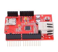 Aolidsive Module de Carte d'extension Réseau en Carton Synthétique W5500, Entrée DC5V 3,3 V, Interface RJ45 de Travail W pour Les Utilisateurs de la Carte de Développement de Contrôle Réseau du