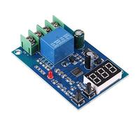 Aolidsive Module de Contrôle de Charge de Batterie 6-60V 10A, Interrupteur d'alimentation Réglable pour Systèmes éoliens Solaires de Voiture