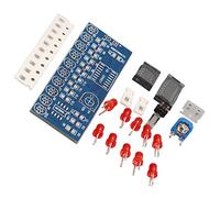 Aolidsive Module de Pilote LED à Eau Courante Kit, Circuit NE555+CD4017 | Effet lampe à eau à 10 LED séquentielles, vitesse d\'écoulement réglable via R4, horloge multivibrateur auto-excitée,