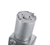 Aolidsive Moteur à Engrenages électrique 12V DC, avec Couple élevé de 5 à 62 Tr/min, Non Autobloquant, pour Ouvre-porte et Fenêtre, Treuil Miniature (62 tr/min)