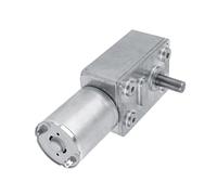 Aolidsive Moteur à Engrenages électrique 12V DC, avec Couple élevé de 5 à 62 Tr/min, Non Autobloquant, pour Ouvre-porte et Fenêtre, Treuil Miniature (5RPM)