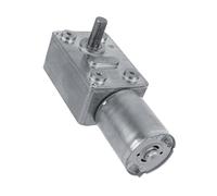 Aolidsive Moteur à Engrenages électrique 12V DC, avec Couple élevé de 5 à 62 Tr/min, Non Autobloquant, pour Ouvre-porte et Fenêtre, Treuil Miniature (40RPM)