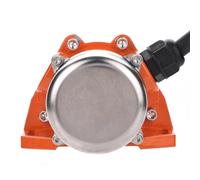 Aolidsive Moteur Vibrant 30 W-100 W Moteur Vibrant Asynchrone en Alliage d'aluminium pour équipement de Construction Bloc d'excentricité Réglable 3000 Tr/min monophasé et triphasé (Monophasé 70W)