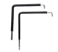 Aolidsive Outil de Réglage de Fenêtre, clé Hexagonale de 4 Mm et clé à Rotule avec Outil étoile TX15 pour la Réparation et L'installation de Matériel de Fenêtre Maco Roto Schüco Winkhaus