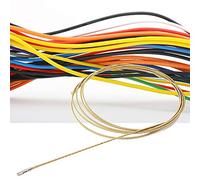 Aolidsive Outil d'extraction de Câble électrique, Enfile-fil, pour Tuyau à Angle Droit et Fente Murale de 5M, Dispositif de Bande de Poisson électrique Durable à Trois Noyaux (Acier à ressort 4)