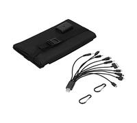 Aolidsive Panneau Solaire, Module Solaire Semi-flexible à Haute efficacité 10 W pour Appareils de Chargement USB, Parfait pour le Camping et les Activités de Plein Air