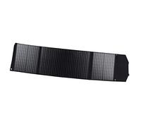 Aolidsive Panneau Solaire Pliable Monocristallin ETFE Chargeur de Panneau Solaire Pliant 100W 18V 4 Plis Étanche Portable pour Camping Randonnée RV Voyage Utilisation en Plein Air